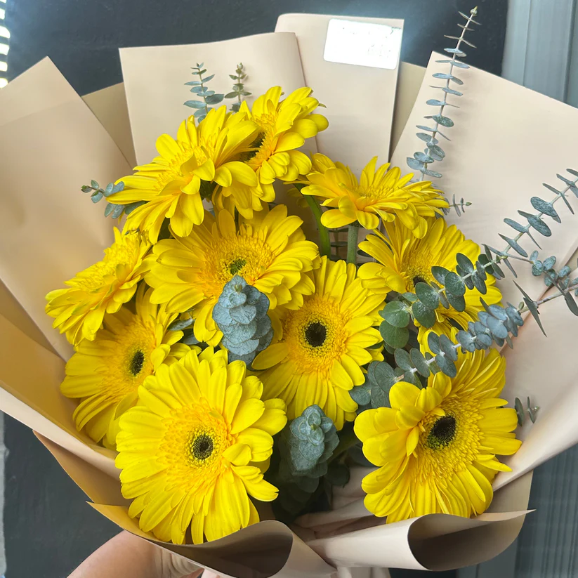 Ramo de Gerberas Amarillas